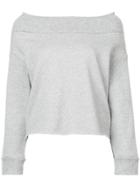 Rta Cropped Sweatshirt - Grey