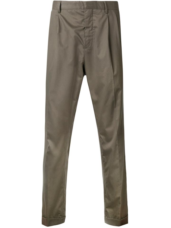 Cerruti 1881 Loose Chinos - Brown