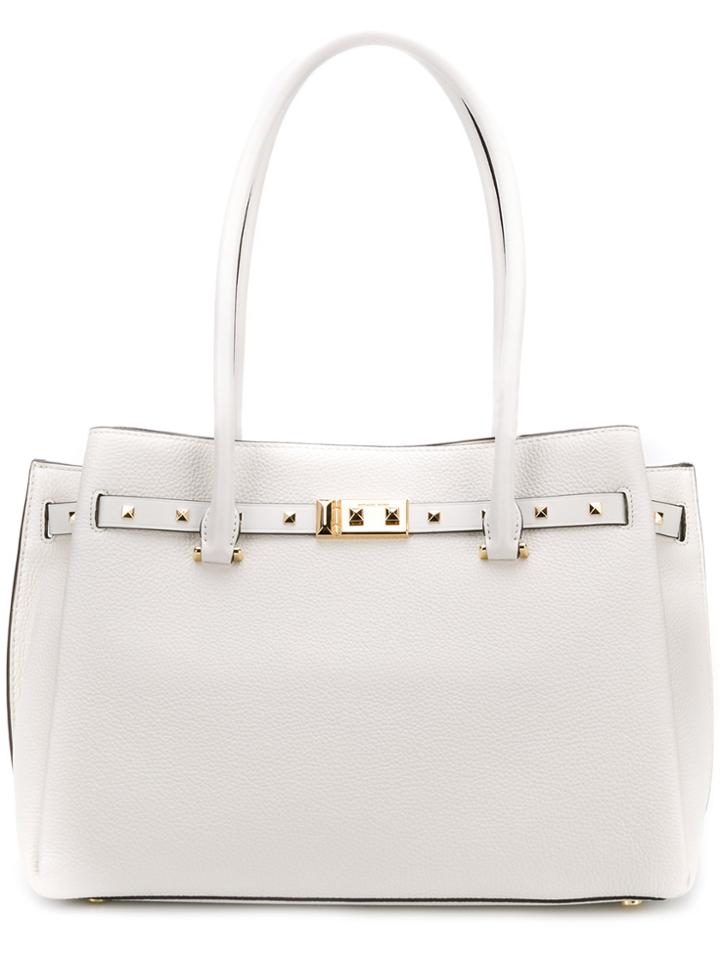 Michael Michael Kors Addison Tote Bag - White