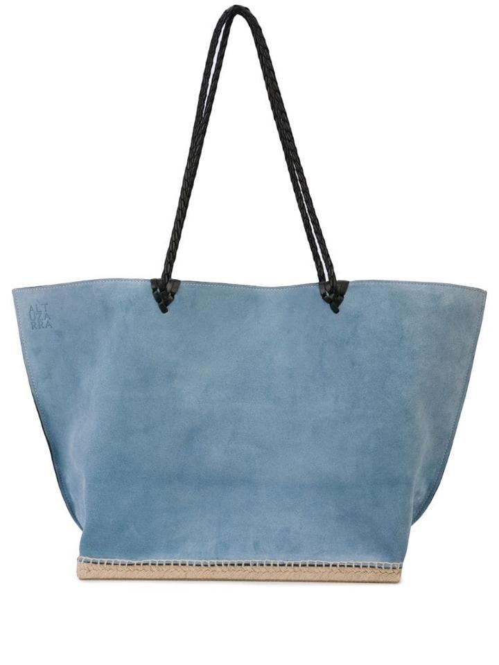Altuzarra Espadrille Tote Bag - Blue