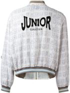 Jean Paul Gaultier Vintage Sacred Heart Bomber Jacket, Men's, Size: 48, White