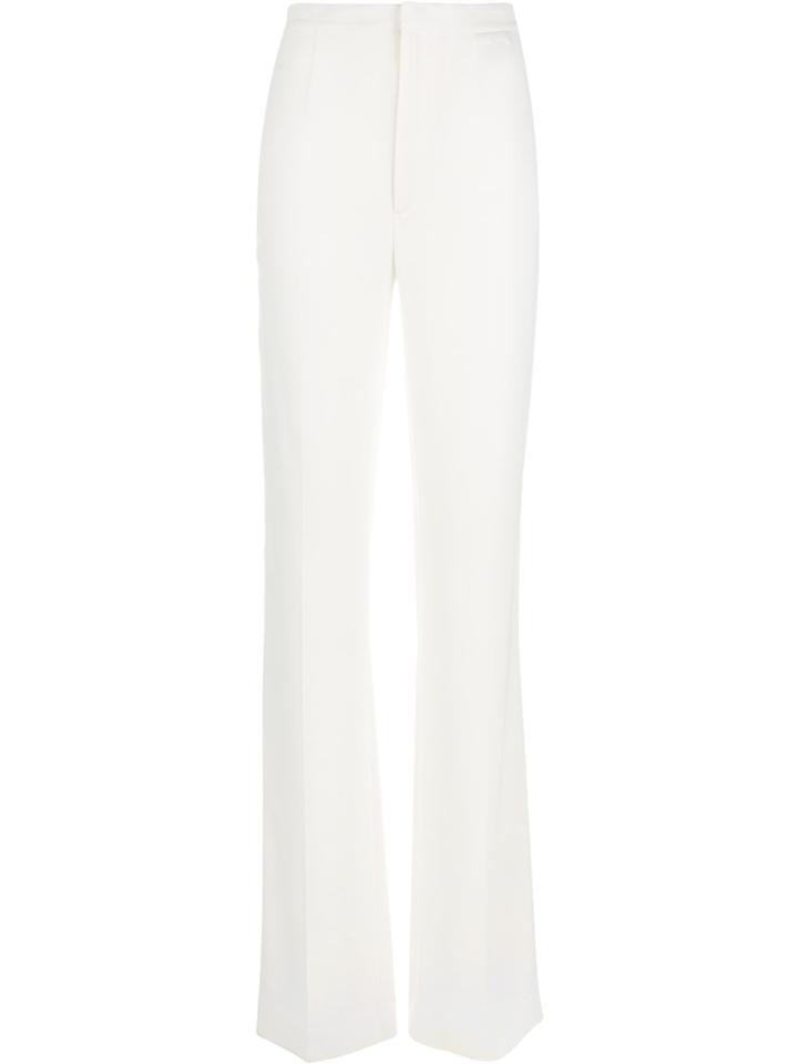 Dsquared2 High Rise Tailored Trousers - White