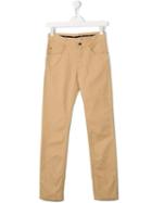 Boss Kids Smart Trousers, Boy's, Size: 16 Yrs, Nude/neutrals
