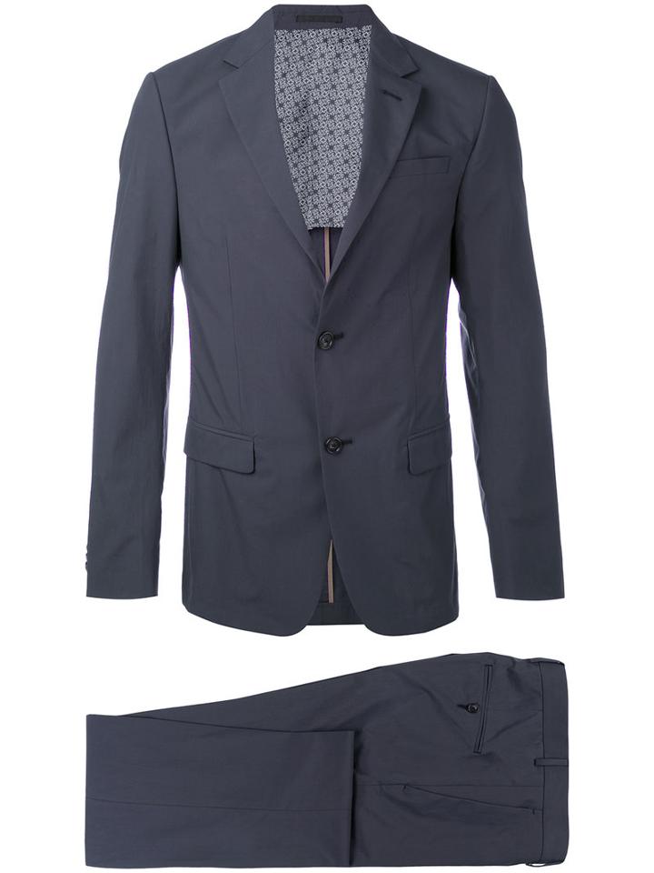 Z Zegna - Two-piece Suit - Men - Cotton/cupro - 50, Blue, Cotton/cupro