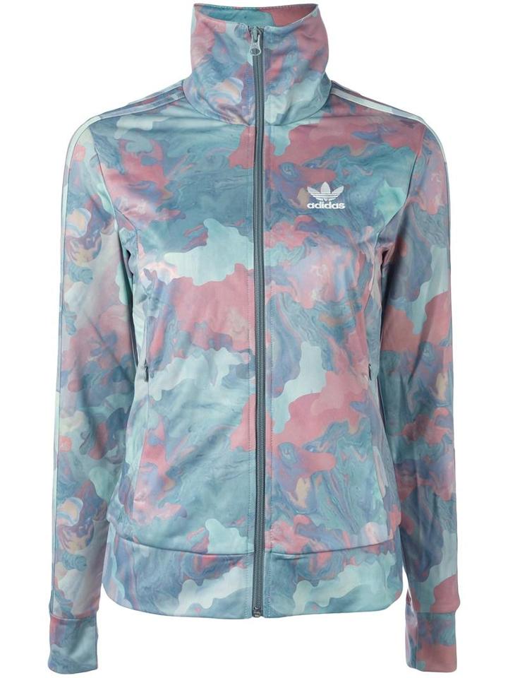Adidas 'europa' Track Jacket, Women's, Size: 40, Green, Polyester