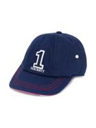 Hackett Kids Logo Printed Cap - Blue