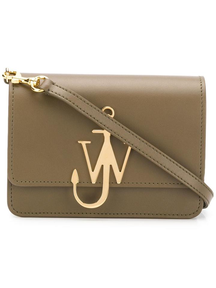 Jw Anderson Mini Logo Purse - Green
