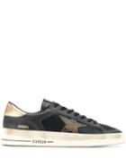 Golden Goose Mesh Upper Sneakers - Black