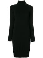 S.n.s. Herning Roll-neck Knitted Dress - Black