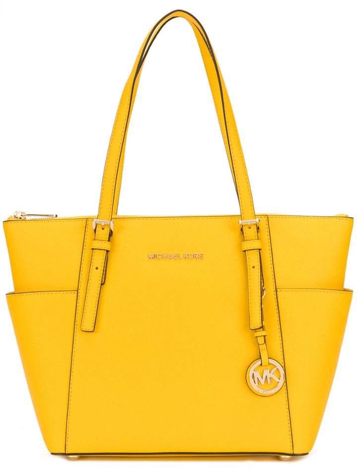Michael Michael Kors Jet Set Tote Bag - Yellow & Orange