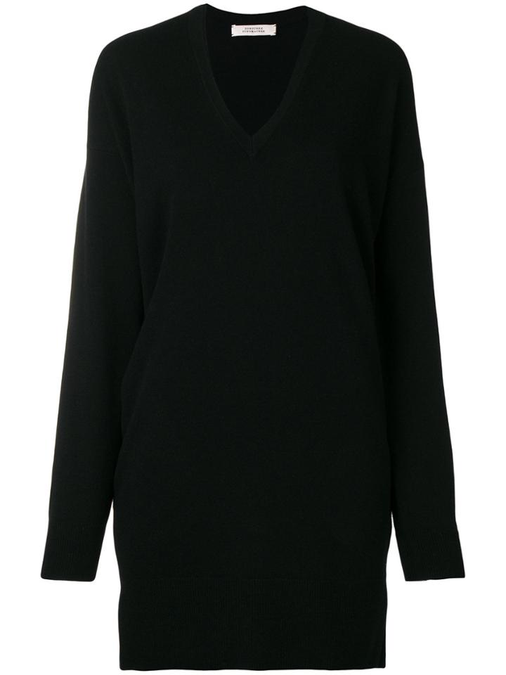 Dorothee Schumacher V-neck Long Sweater - Blue