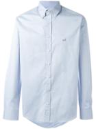 Etro Classic Button Down Shirt, Men's, Size: 45, Blue, Cotton