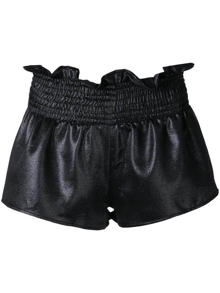 Georgia Alice Comet Shorts, Women's, Size: 6, Black, Cotton/polyester/metallic Fibre