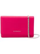 Givenchy Pandora Mini Chain Wallet - Pink & Purple