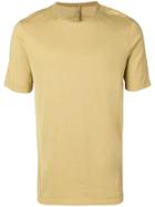 Transit Woven Panel T-shirt - Brown