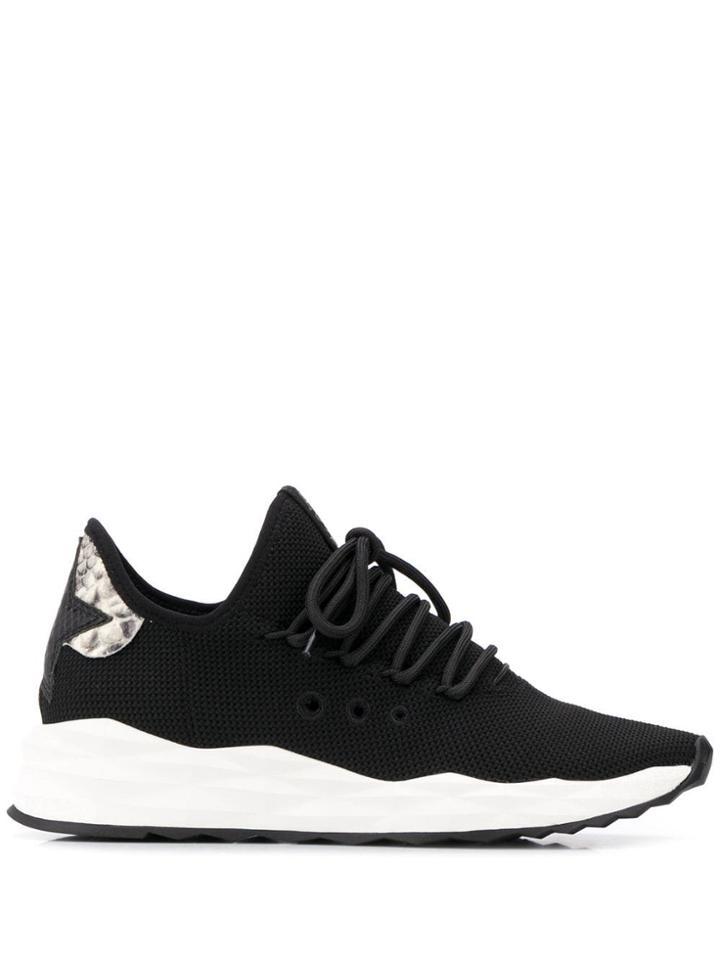 Ash Stardust Knit Sneakers - Black