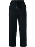 Dolce & Gabbana Cropped Track Trousers - Black