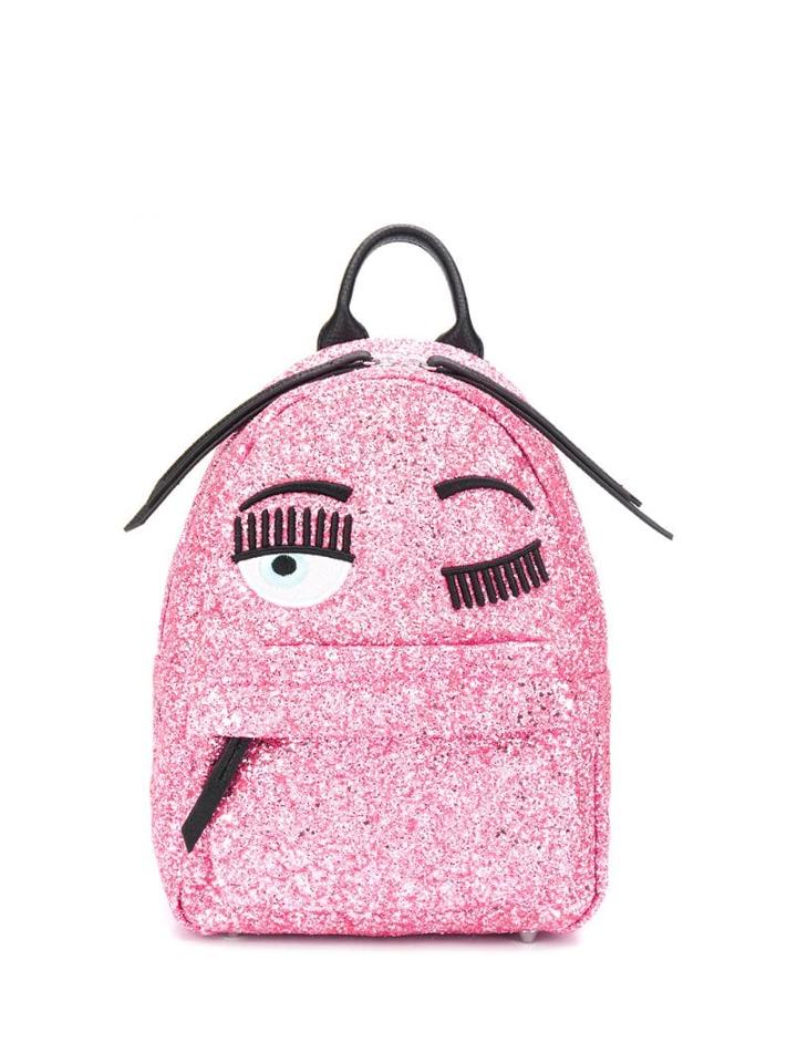 Chiara Ferragni Glitter Backpack - Pink
