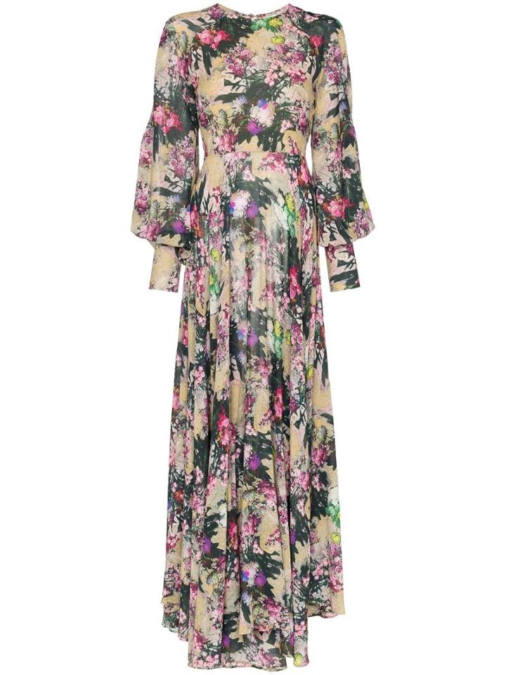 Rotate Floral Maxi Dress - Multicoloured