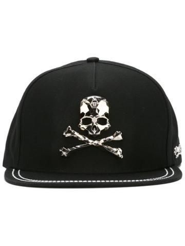 Philipp Plein - 'x-men' Cap - Men - Cotton/polyester/metal - One Size, Black, Cotton/polyester/metal