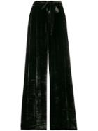 Roberto Collina Belted Wide Leg Trousers - Brown