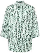 Haider Ackermann Zigzag Print Shirt - White