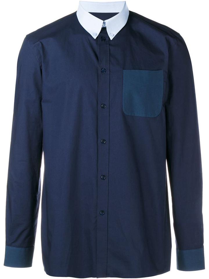 Givenchy Over-sized Cotton Long Sleeve Shirt