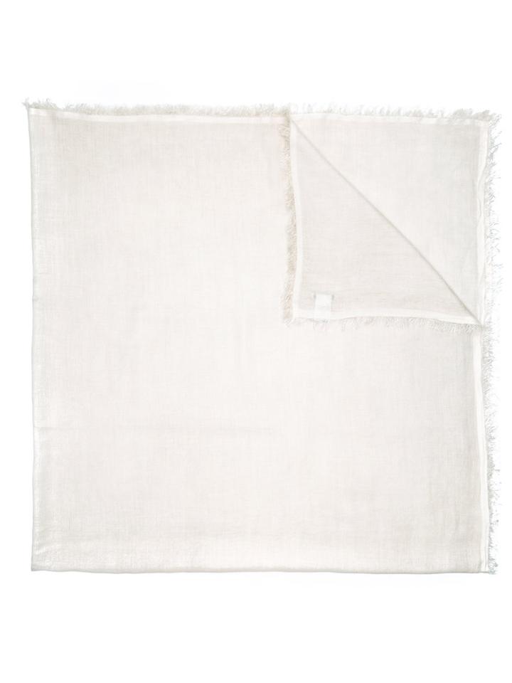 Faliero Sarti - Fringed Scarf - Women - Silk/modal - One Size, Nude/neutrals, Silk/modal