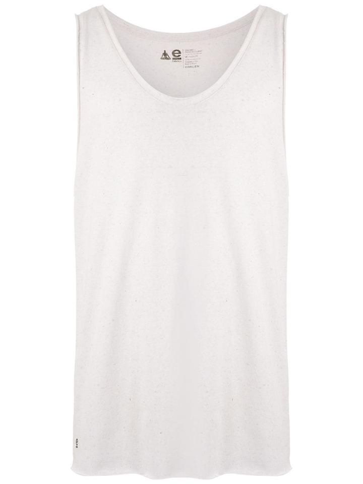 Osklen Rust Yogue Hemp Tank - White