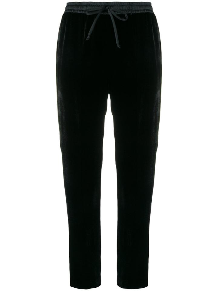 P.a.r.o.s.h. Drawstring Track Pants - Black