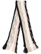 Missoni Striped Chunky Knit Scarf - Multicolour