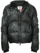 Kru Hooded Puffer Jacket - Green