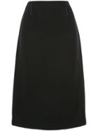 Marni High Waisted Straight Skirt - Black