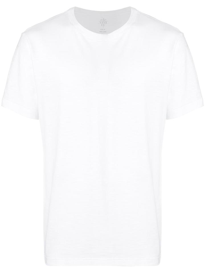 Eleventy Classic Crew Neck T-shirt - White