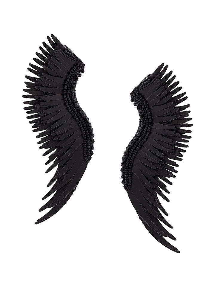 Mignonne Gavigan Sequined Earrings - Black