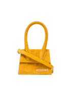 Jacquemus Yellow Le Sac Chiquito Suede Mini Bag - Yellow & Orange
