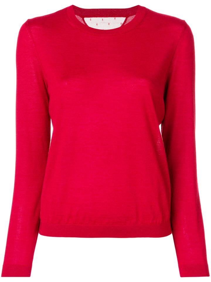 Red Valentino Round Neck Sweater