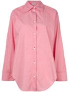 Nina Ricci Plain Button Shirt - Pink