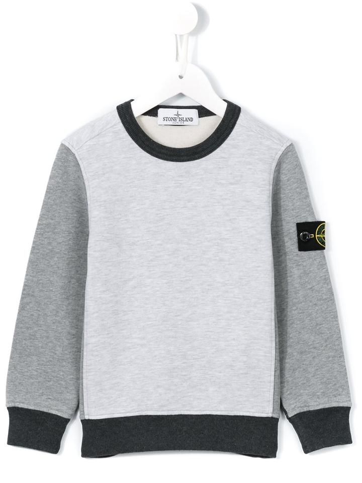 Stone Island Kids Colour Block Sweatshirt