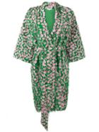 Natasha Zinko - Floral Embellished Jacket - Women - Silk/cotton/viscose - 38, Green, Silk/cotton/viscose