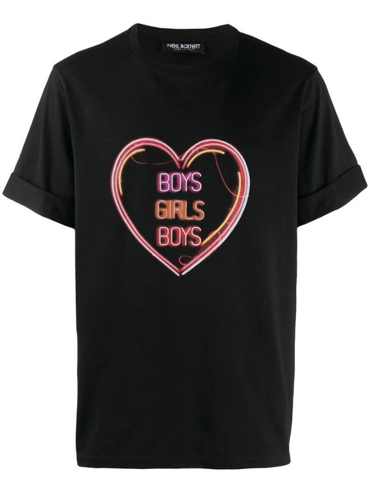 Neil Barrett Boys Girls T-shirt - Black