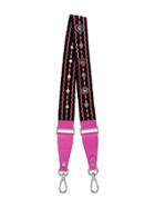 Orciani Embellished Embroidered Bag Strap - Pink