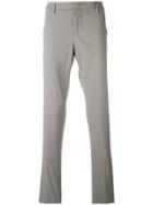 Dondup Chino Straight Leg Trousers - Grey
