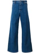 High-rise Bootcut Jeans - Men - Cotton - Xs, Blue, Cotton, Y / Project