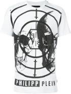 Philipp Plein Target Engaged T-shirt, Men's, Size: Xxl, White, Cotton