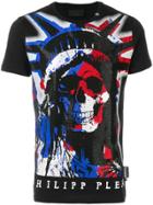 Philipp Plein Red T-shirt - Black