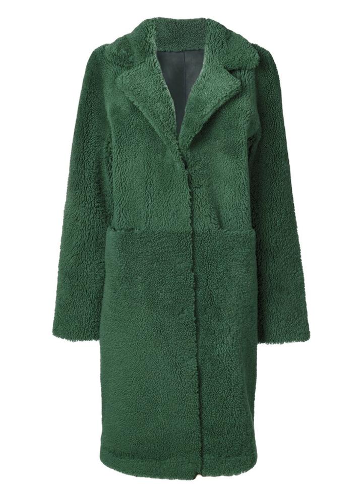 Frenken Oversized Coat - Green
