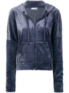 Dkny Embroidered Logo Hoodie - Blue