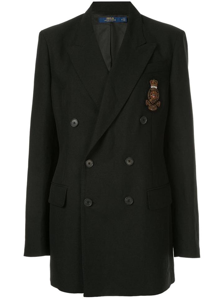 Polo Ralph Lauren Longline Blazer - Black