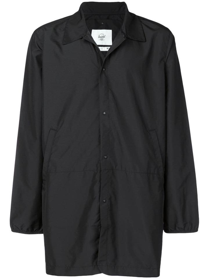 Herschel Supply Co. Micro-checked Raincoat - Black
